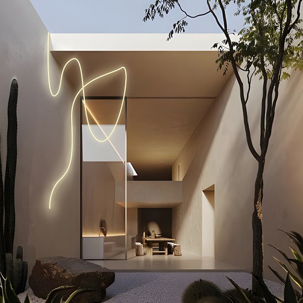 round neon light free sample round neon light free sample